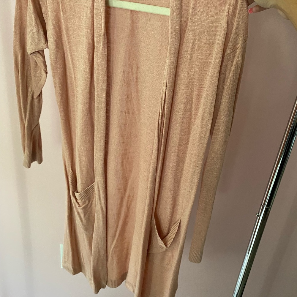 long cardigan
